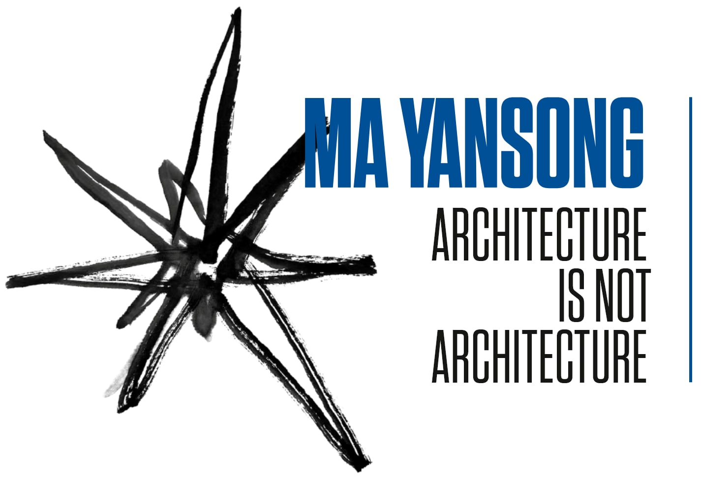 Ma Yansong – Architecture is not Architecture