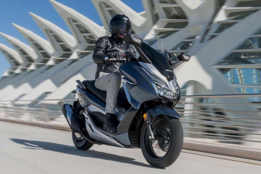 300 Scooter Honda Forza 300 Bianco Opaco Honda Forza 350 Grigio