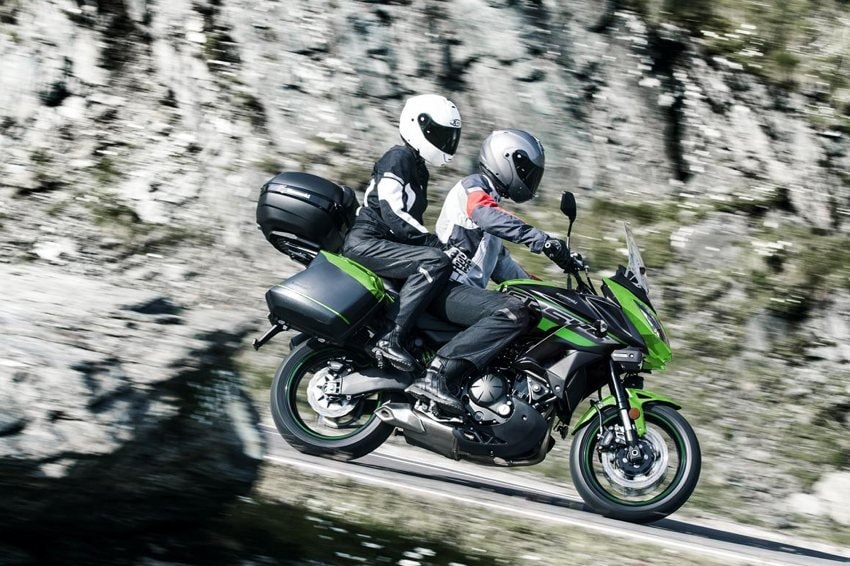 kawasaki versys 650 matte green